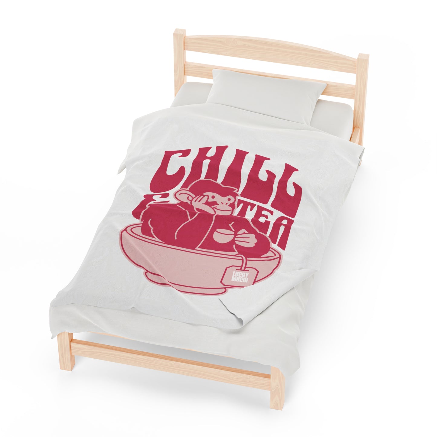 Chill Tea Velveteen Plush Blanket