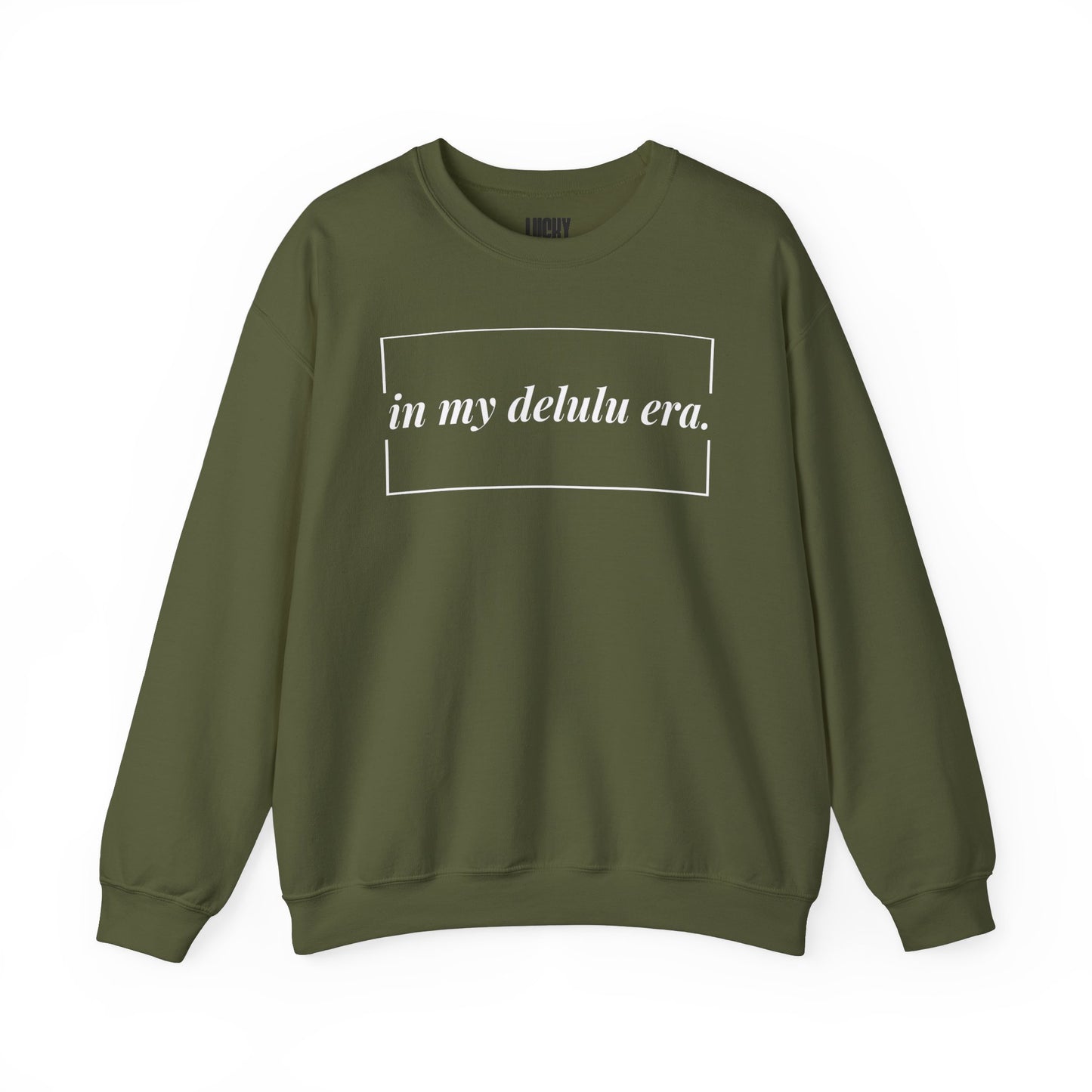 In My Delulu Era Unisex Crewneck Sweatshirt