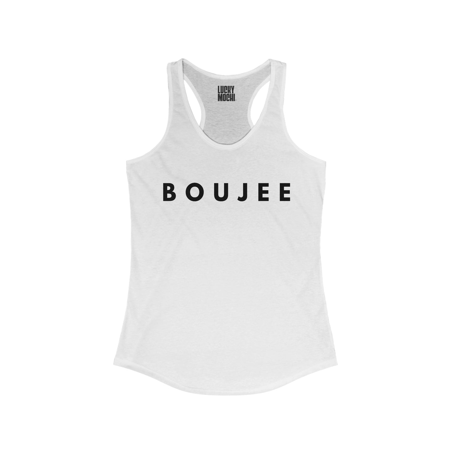 Boujee Women's Ideal Racerback Tank