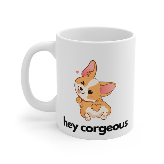 Hey Corgeous Mug