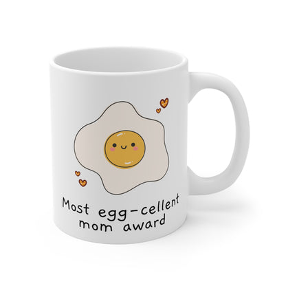 Most Eggcellent Mom Mug