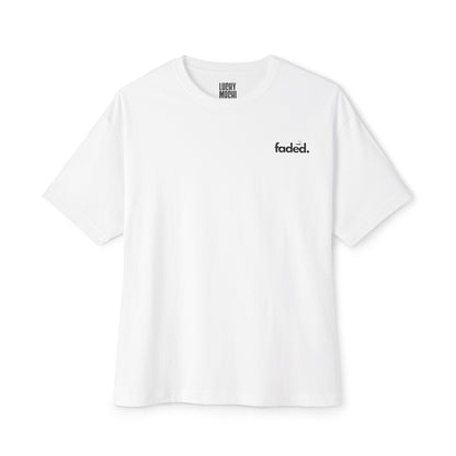 Faded Unisex Oversized Boxy Tee