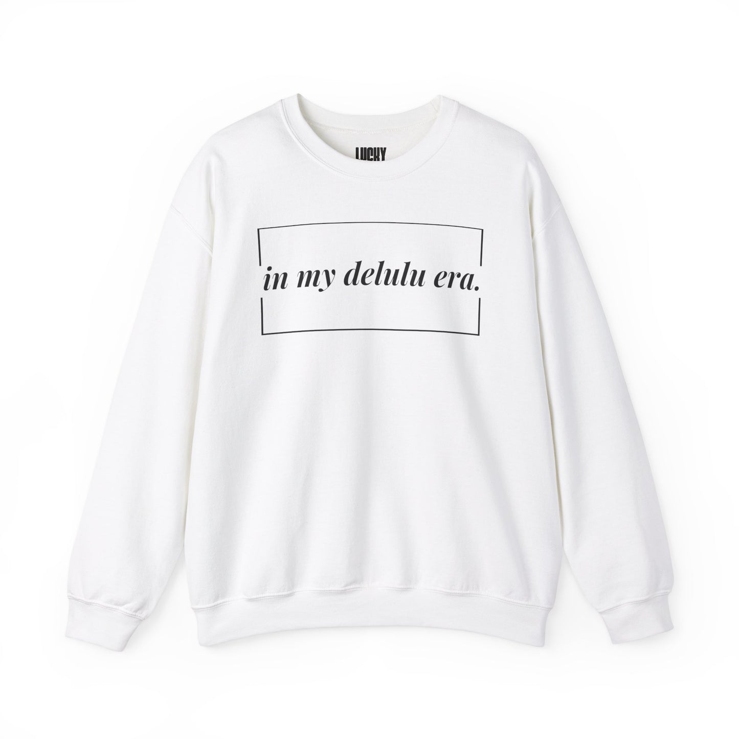 In My Delulu Era Unisex  Crewneck Sweatshirt