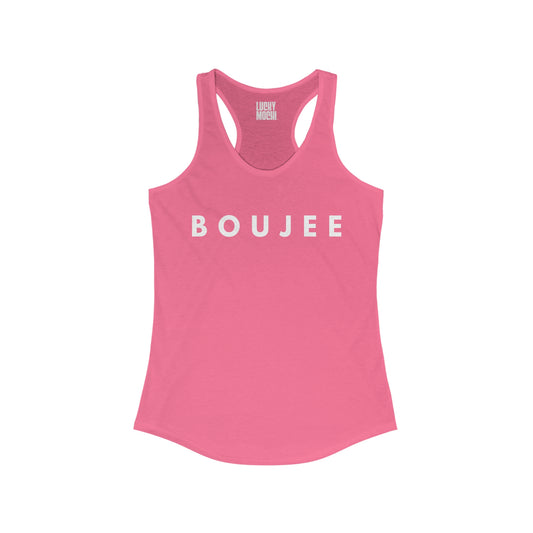 Boujee Women's Ideal Racerback Tank