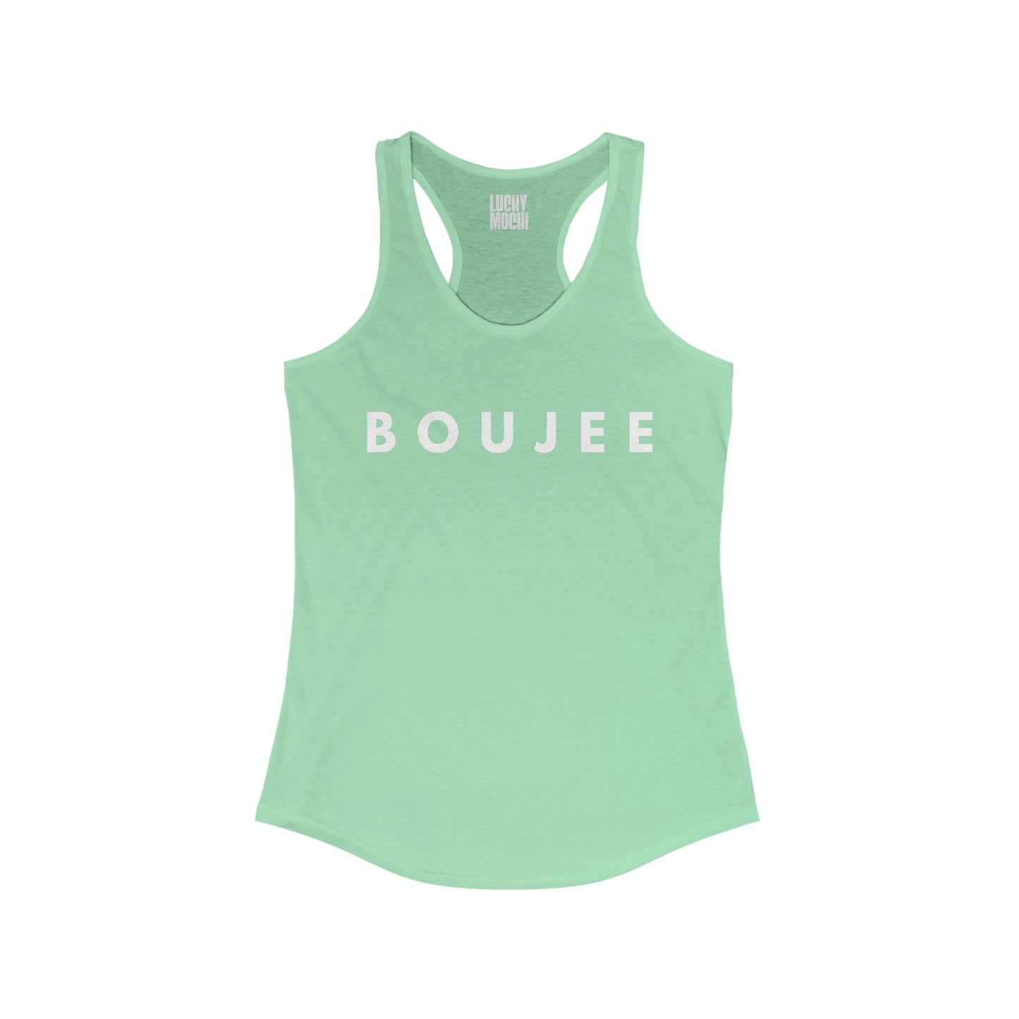 Boujee Women's Ideal Racerback Tank