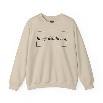 In My Delulu Era Unisex  Crewneck Sweatshirt