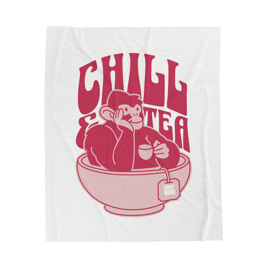 Chill Tea Velveteen Plush Blanket