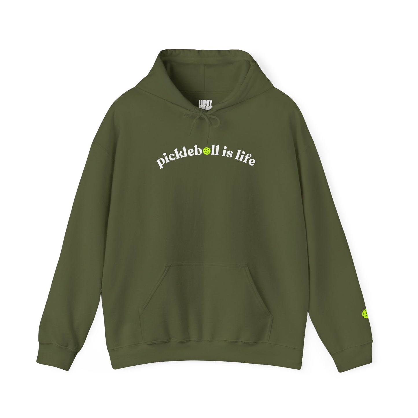 Pickleball Is Life Unisex Hooded Sweatshirt