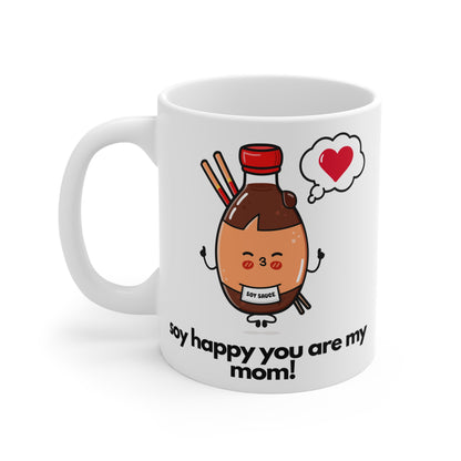 Soy Happy Mom Mug,