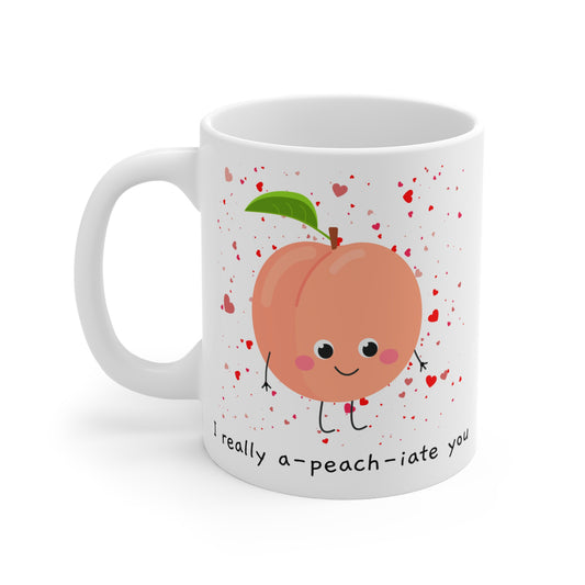 Peach Mom Mug