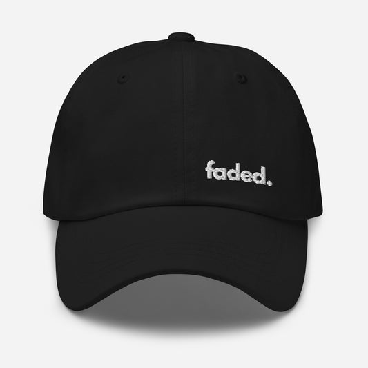 Faded Embroidered Dad Hat