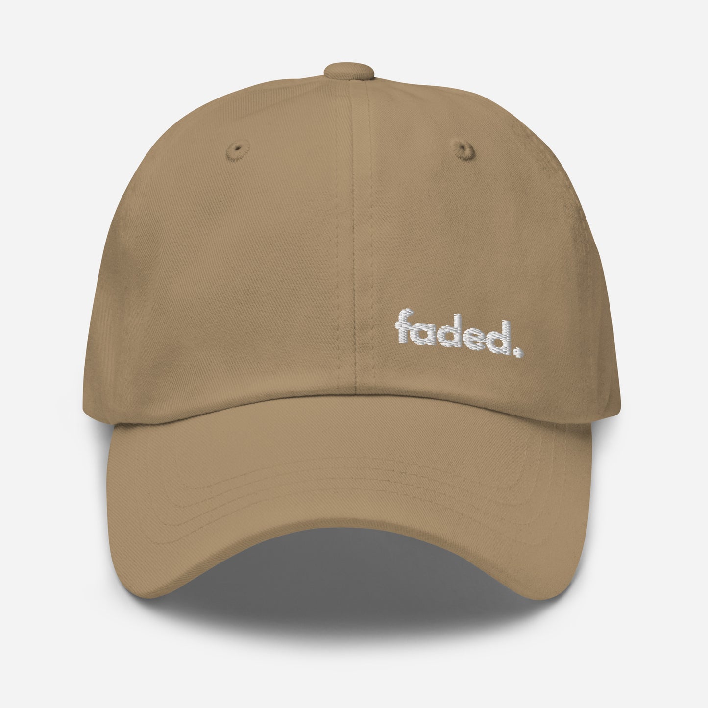 Faded Embroidered Dad Hat